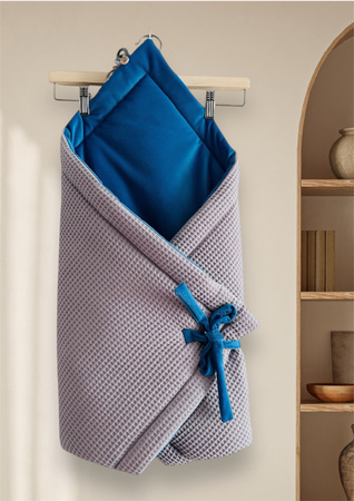 Rożek niemowlęcy granat/ecru